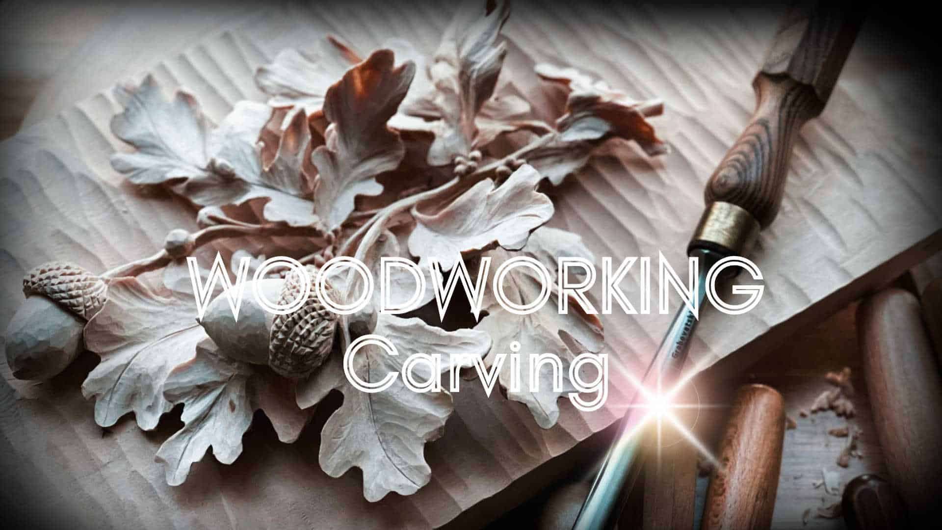 WOODWORKING CARVING | Learn how to Carve wood - Wood Carving for Beginner