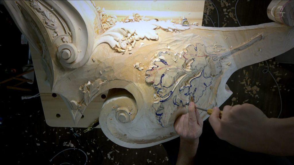 Advanced Carving:  Venice Room (Part 8) Workshops 86-97