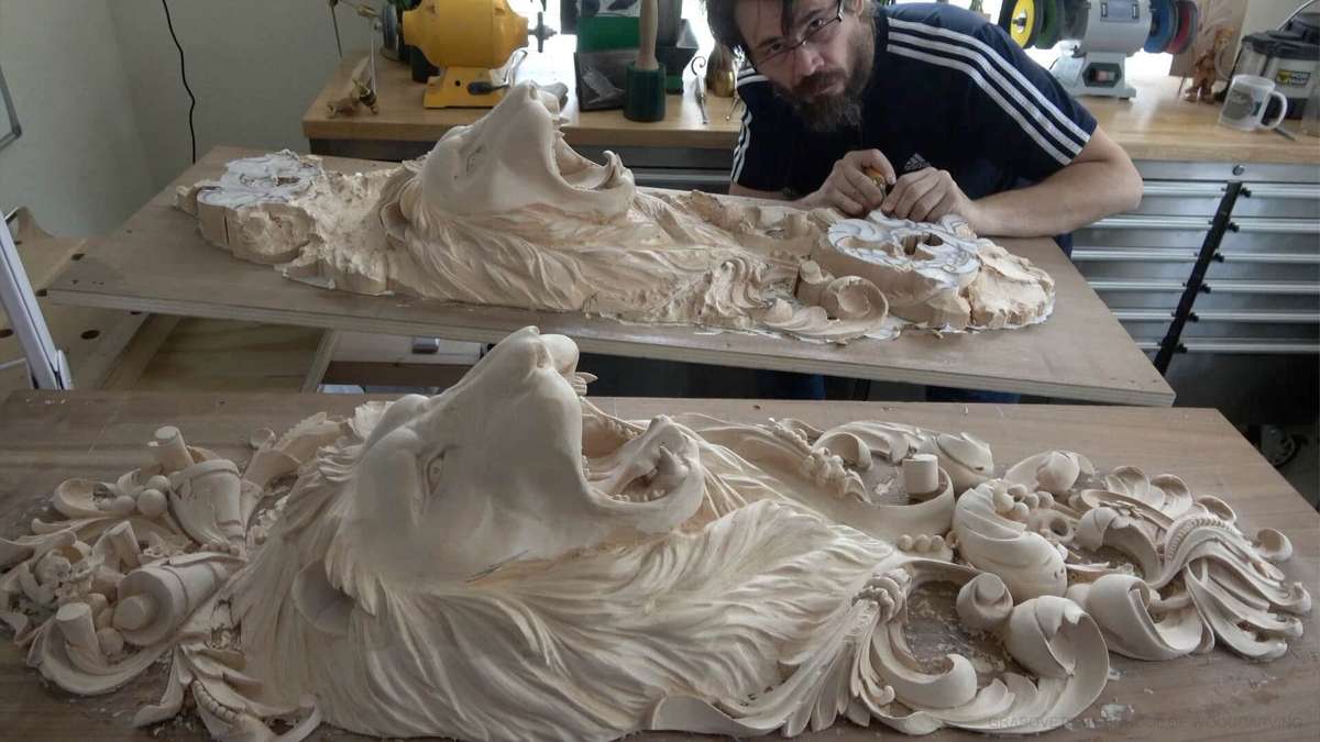 How To Carve Lion Head Appliqué Onlay Like Master How To Carve Lion Head Appliqué Onlay Like Master