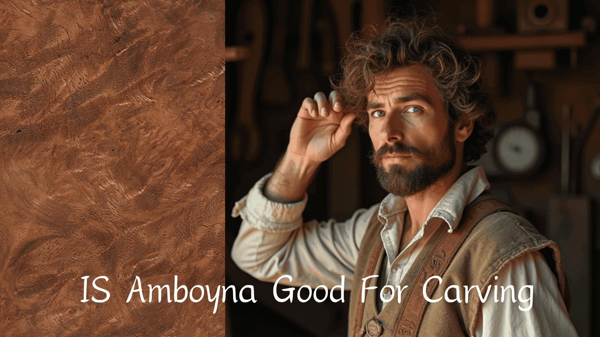 Is Amboyna Good for Carving?