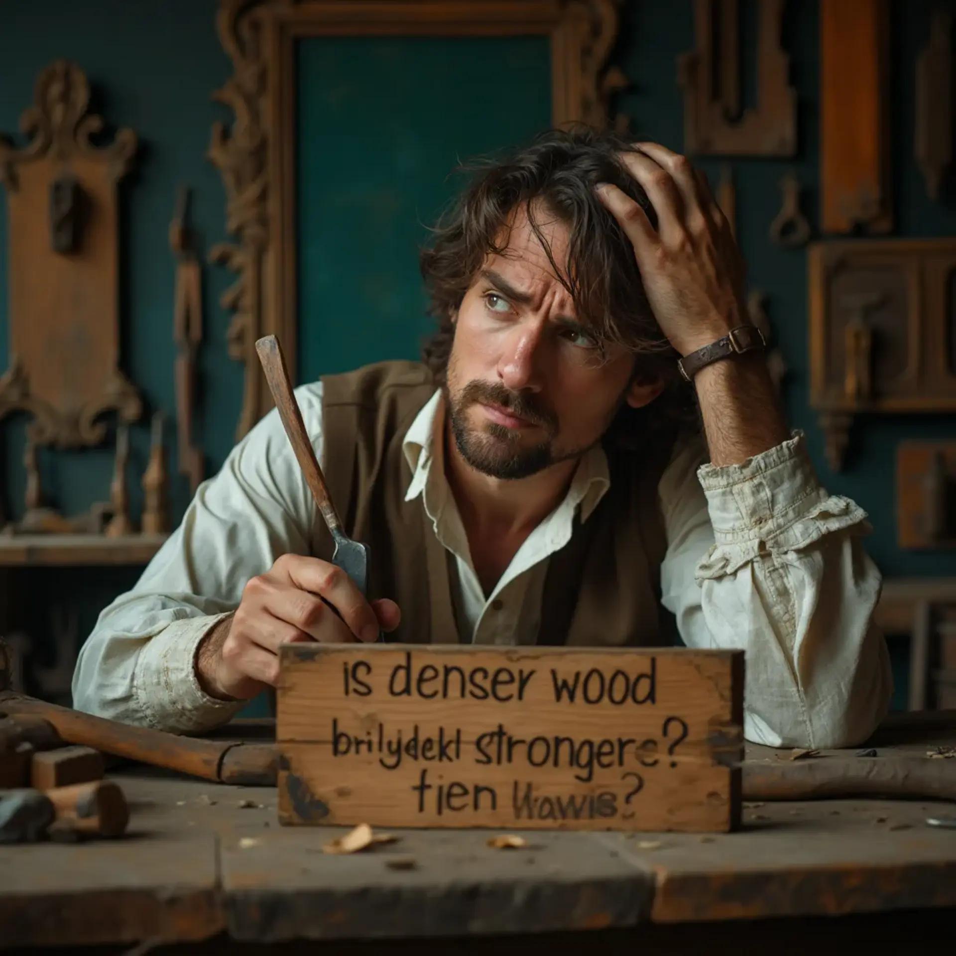 Is denser wood stronger?