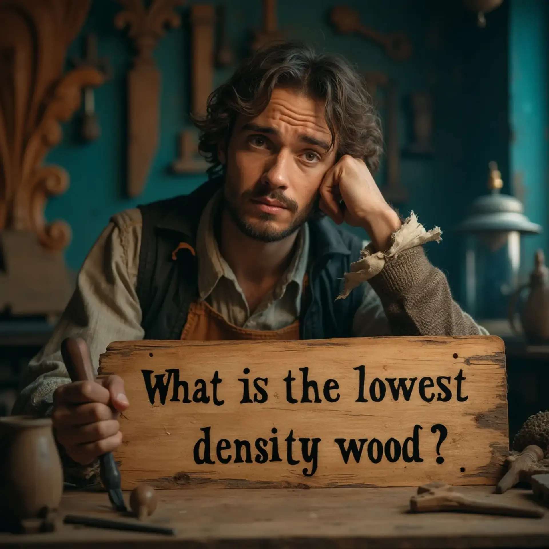 What is the lowest density wood?