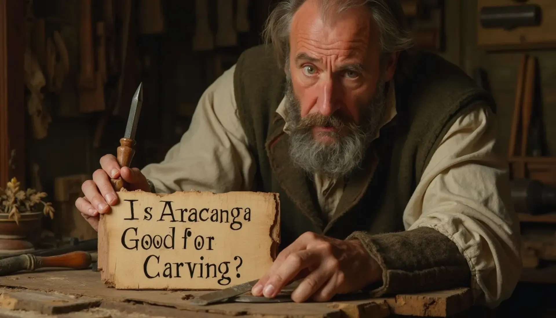 Is Araracanga - Aspidosperma megalocarpon Good for Carving?