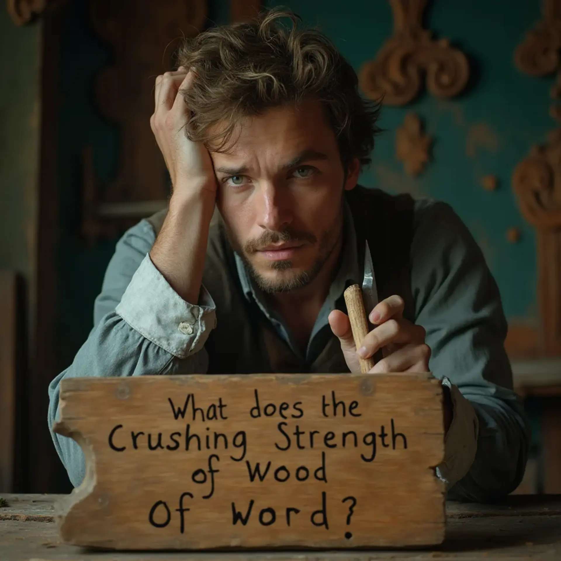 What does the Crushing Strength of Wood mean?