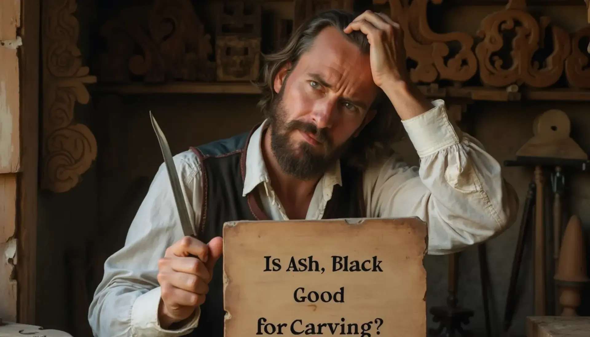 Is Ash, Black Good for Carving?