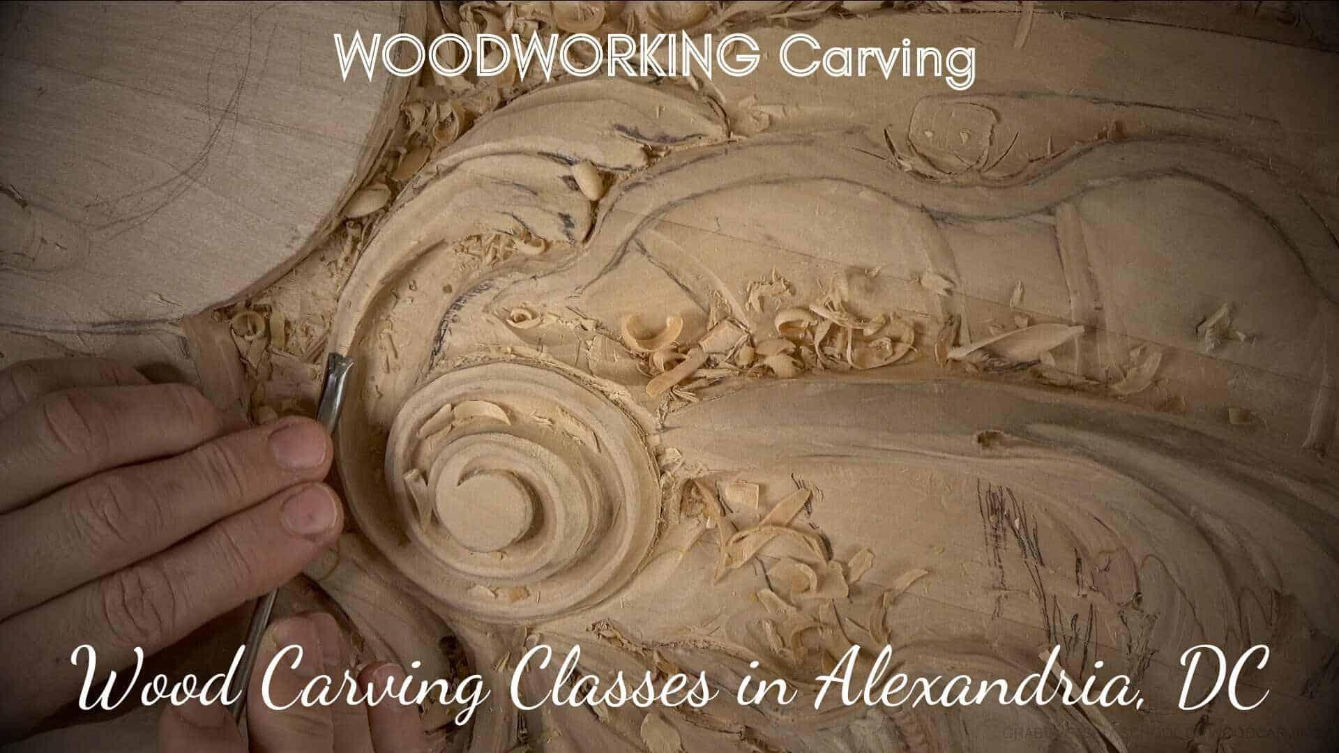 Wood Carving Classes in Alexandria, DC