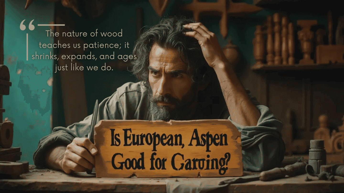 Is European Aspen - Populus tremula Good for Carving Wood?