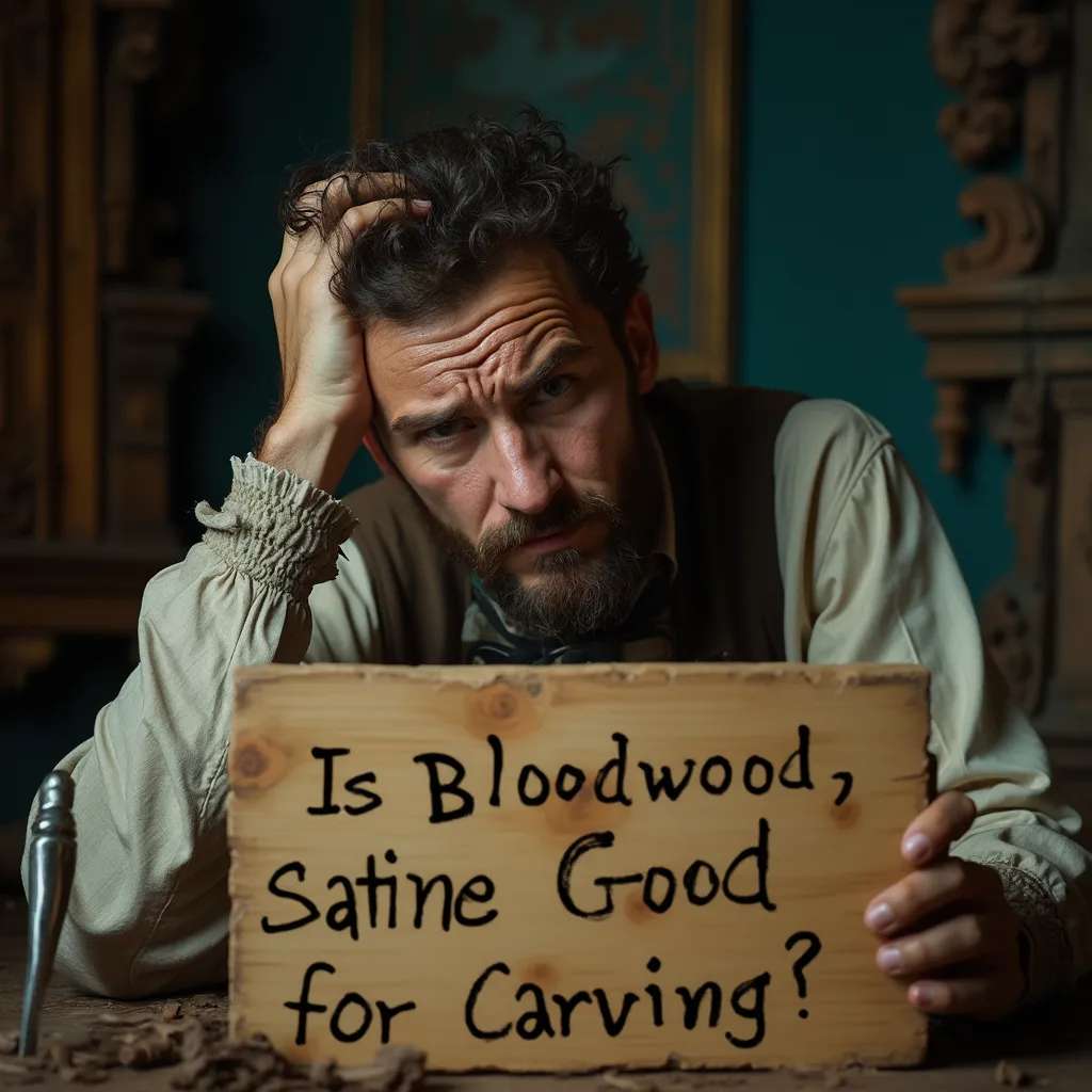 Is Bloodwood, Satine Good for Carving? Best Wood for Carving