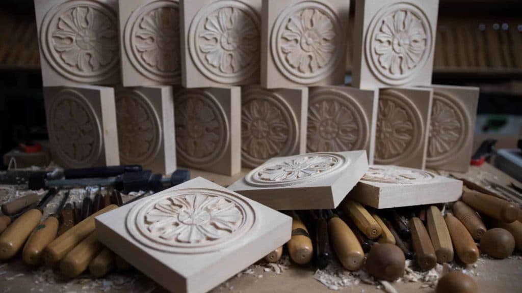 Carving Rosette Workshop 6