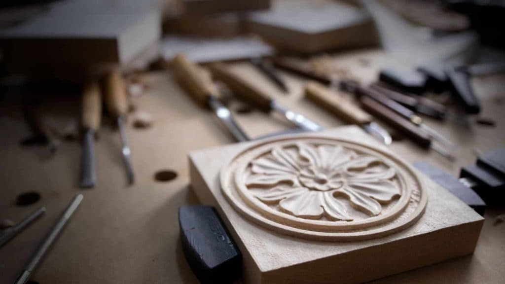 Carving Rosette Workshop 5