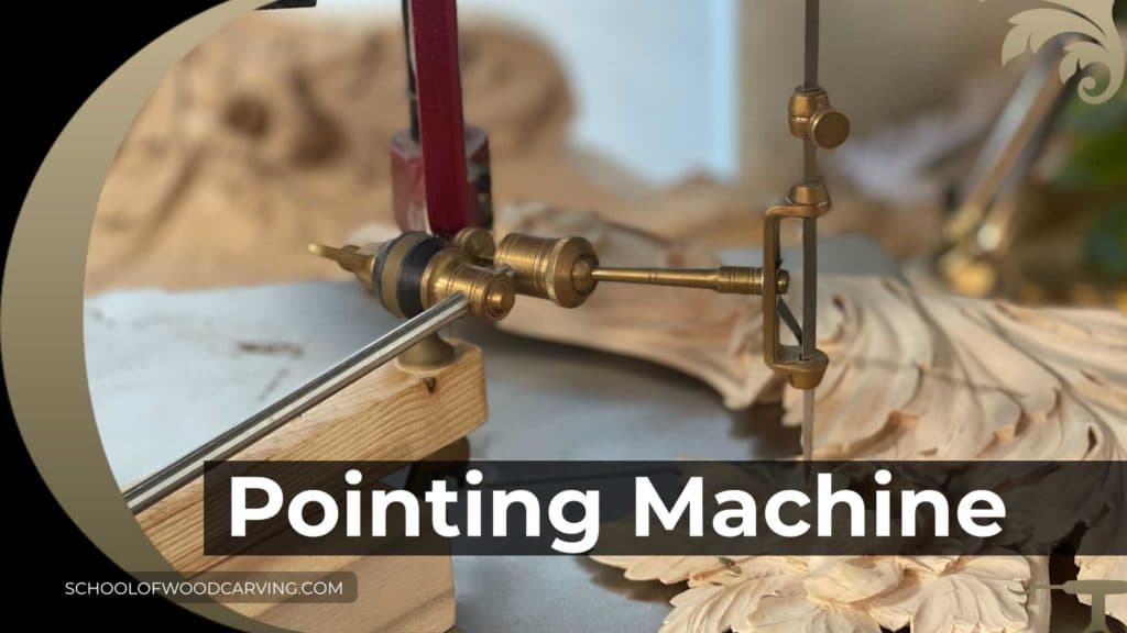 Pointing Machine for Wood Carving