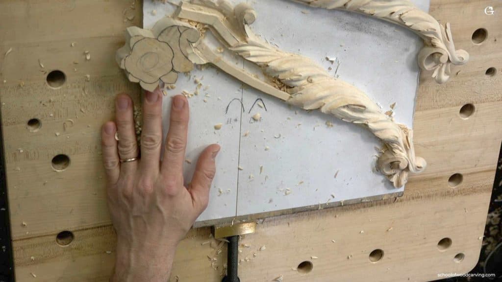 Acanthus over Moldings 5