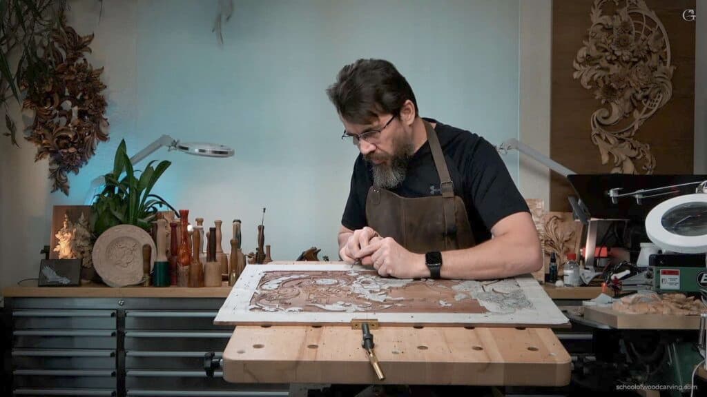 Carving Furniture Panel 28