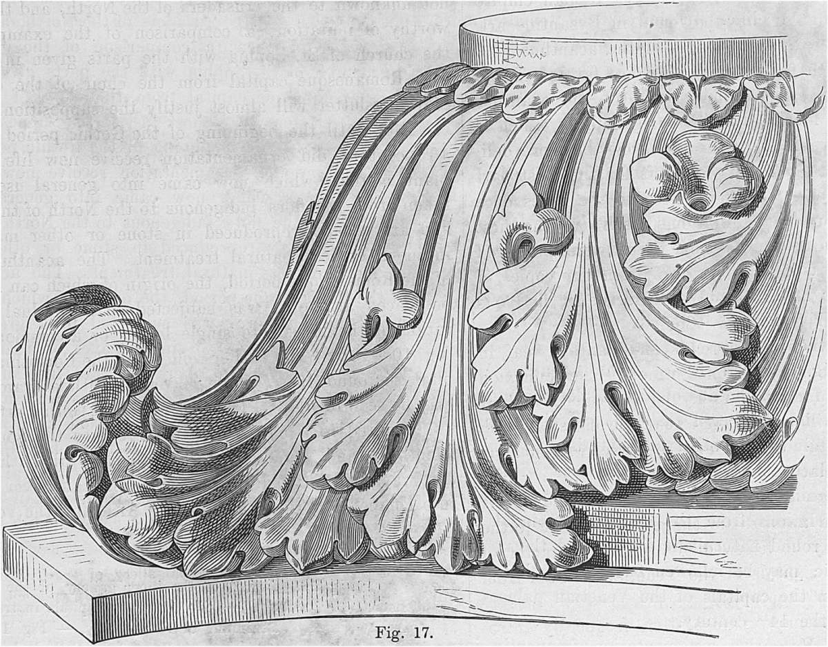 French acanthus scroll mount from the Louvre, 1871
