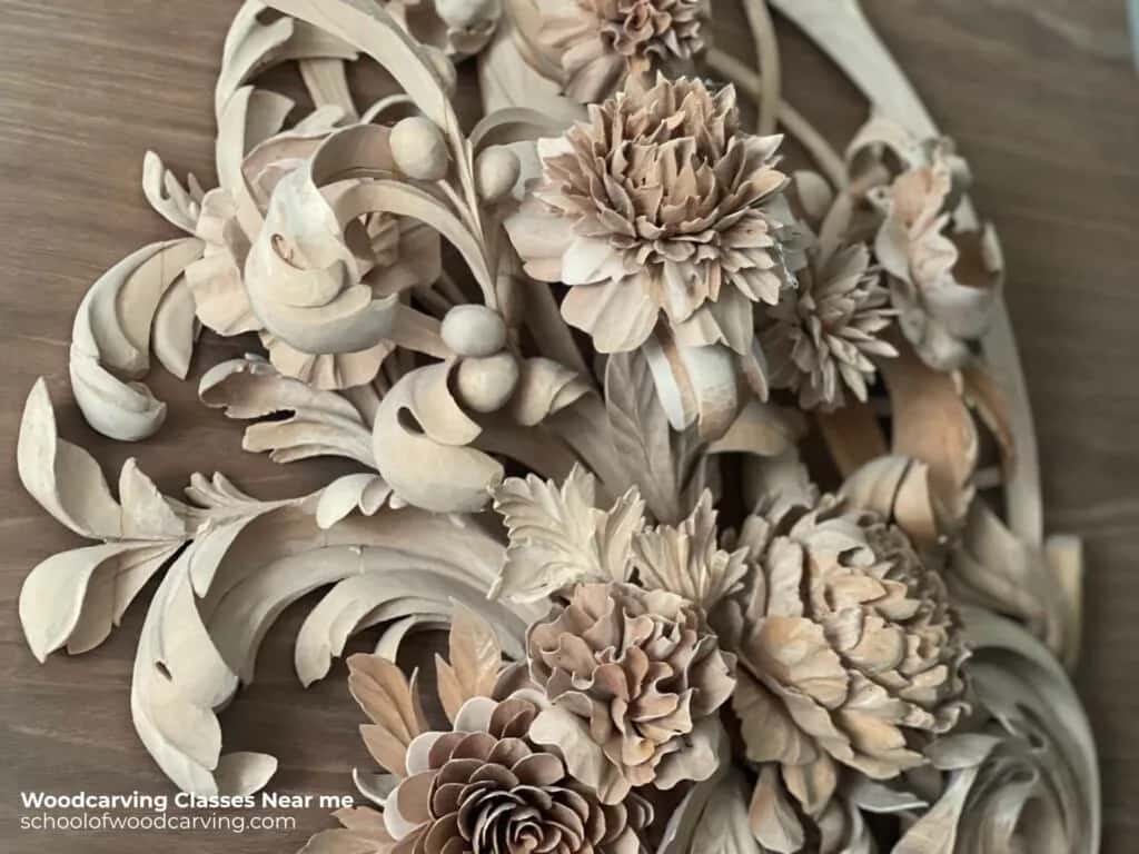 What is the meaning of wood carving?