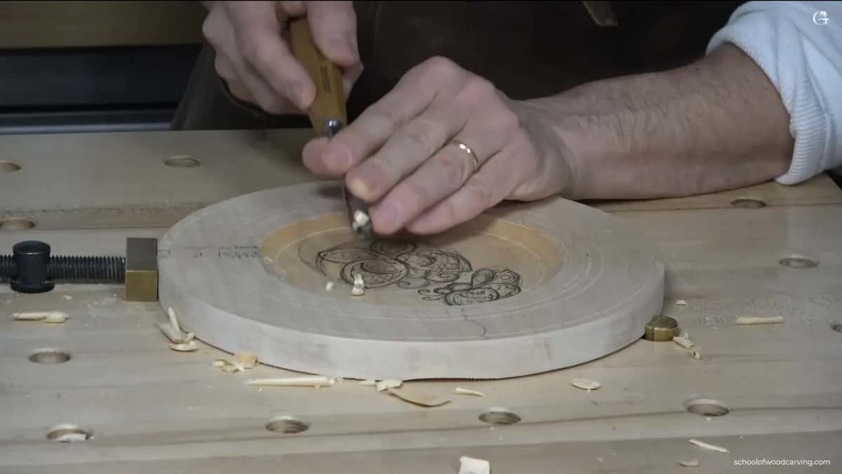 Number 9 steps around the butterflies before any knife touches that line