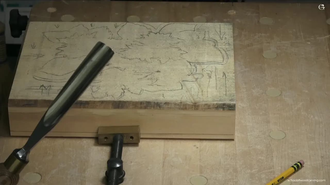 How can I practice woodcarving without a lot of space