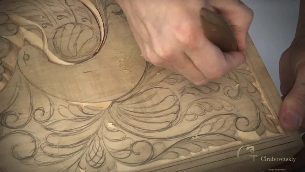 Working into end grain, which is the part nobody warns beginners about.