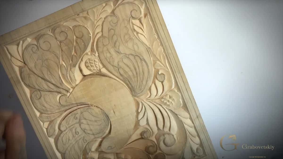 One extra detail carved that I did not want. It happens.