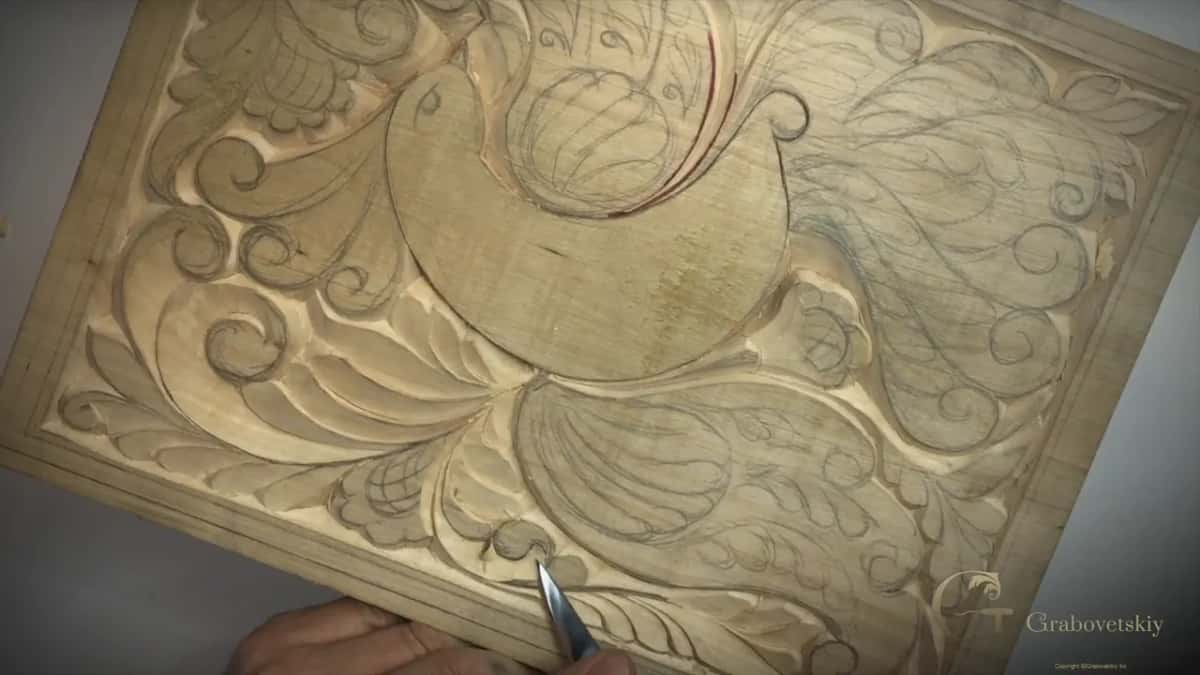 Left exactly as the blade finished it.