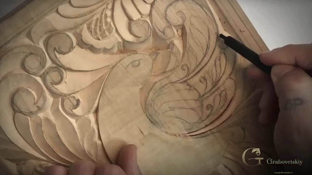 Redrawing that line, pencil in hand.