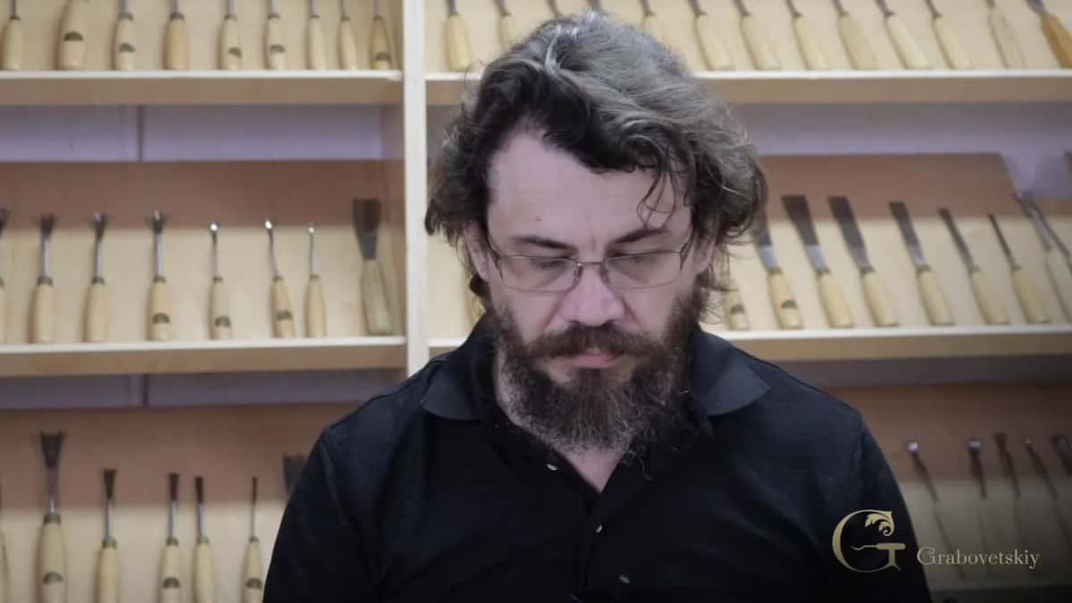 Alexander at the tool rack