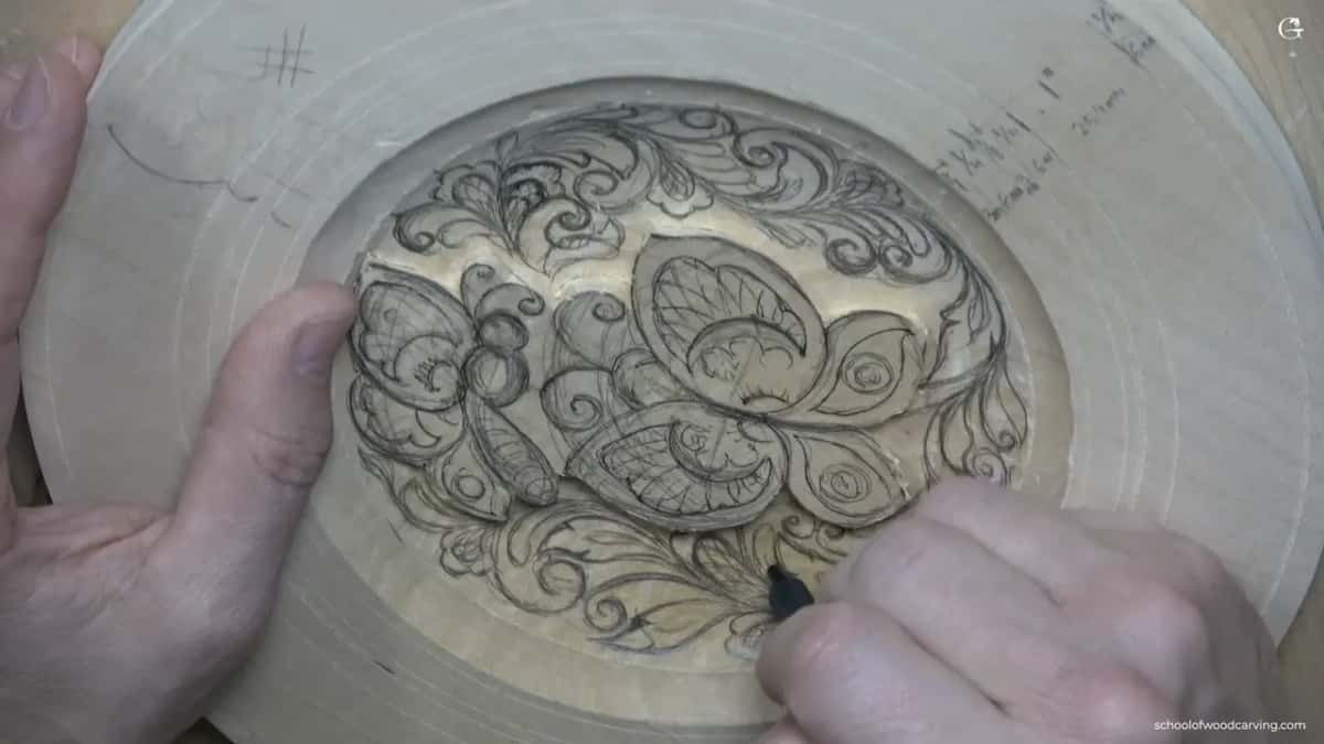 Close to the end, a few last strokes along the bottom