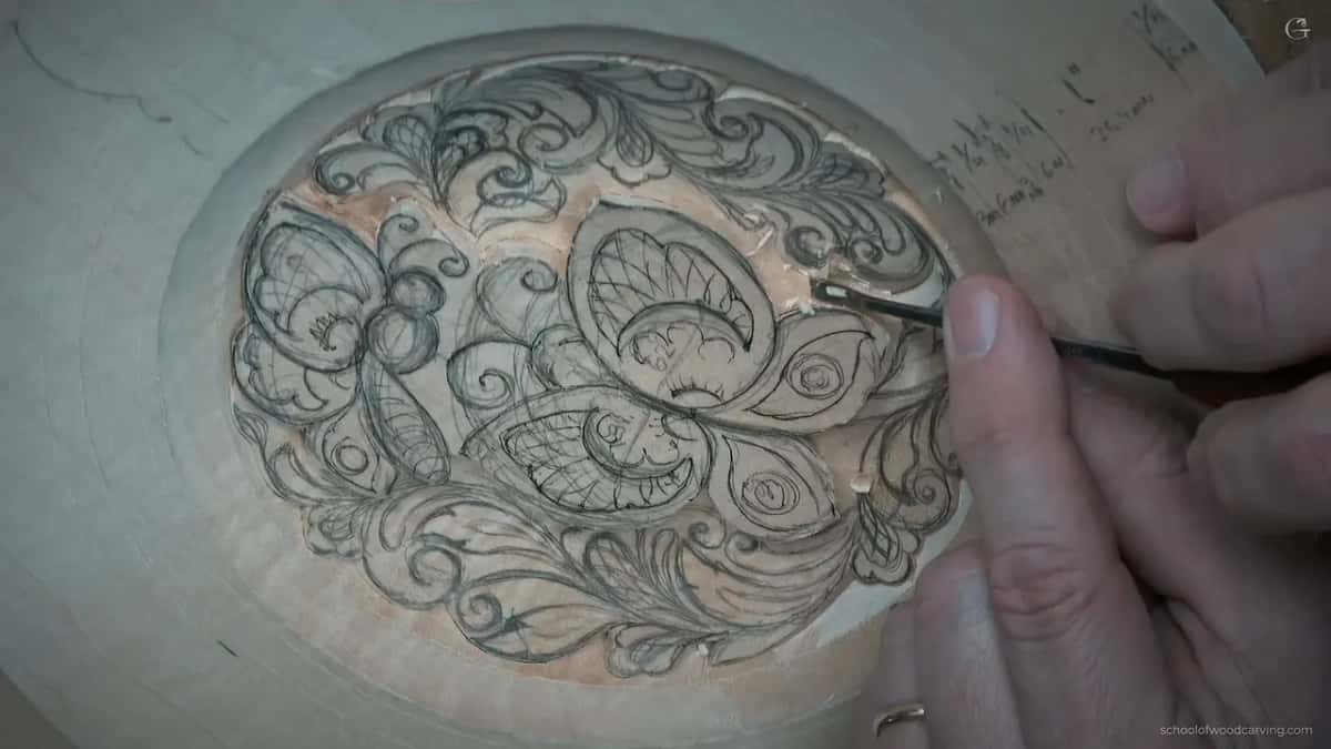 Slim gouge in a curl