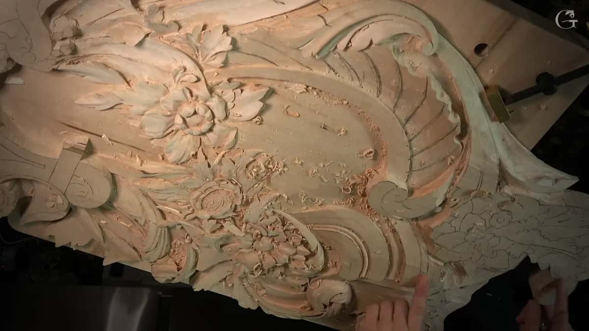 Venice Room panel from above