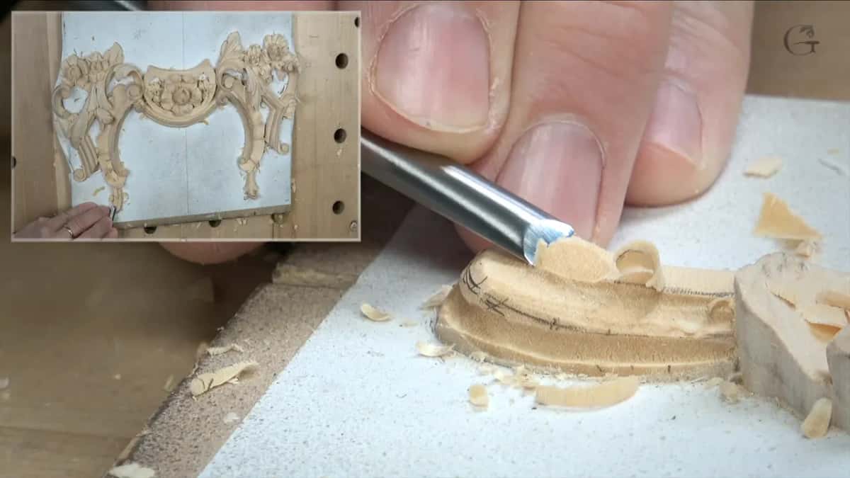 Number two slicing a long clean slope, sharp enough that the surface comes off without tearing