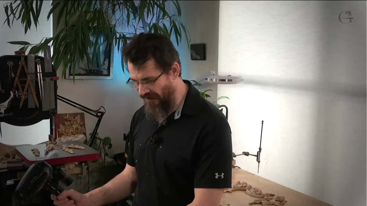 Hair dryer clearing chips