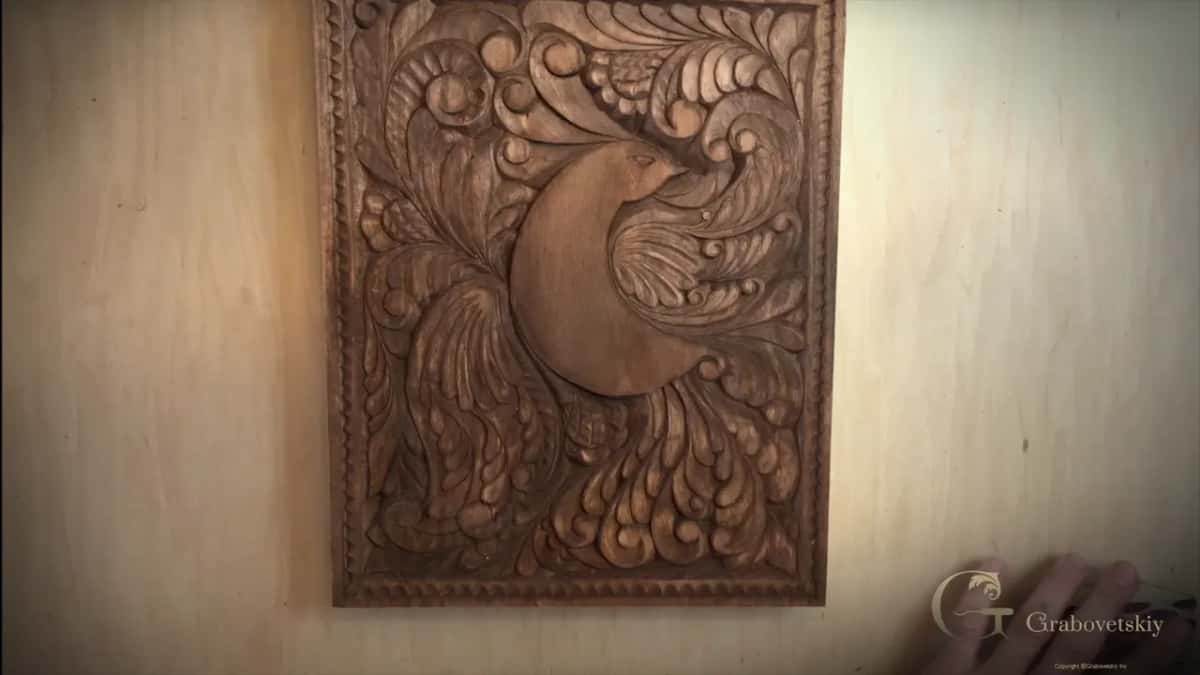 Stain dry and even across the whole panel, ready for whatever comes on top of it.