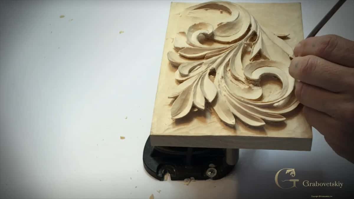 Panel rotated so the tool attacks from the correct side, my right hand doing the work