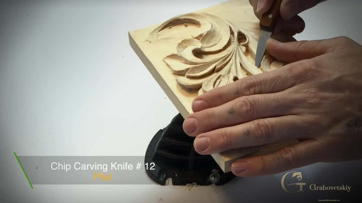 Knife opening the line before any bent tool goes near it