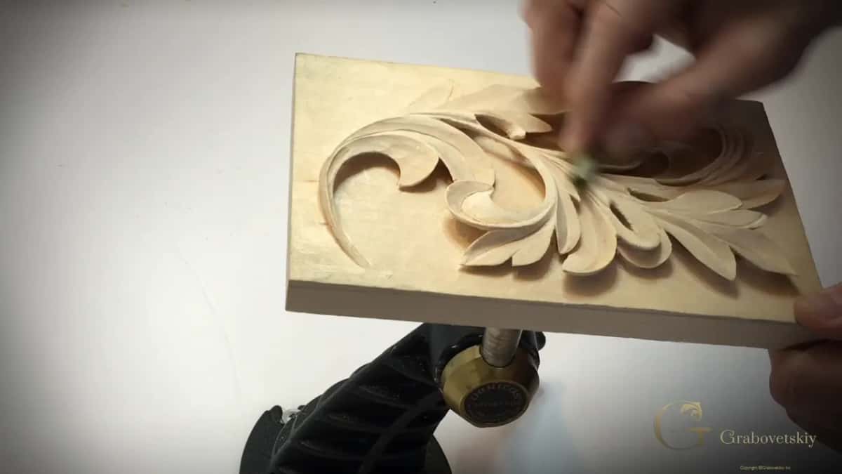 Reed stem on a pipe