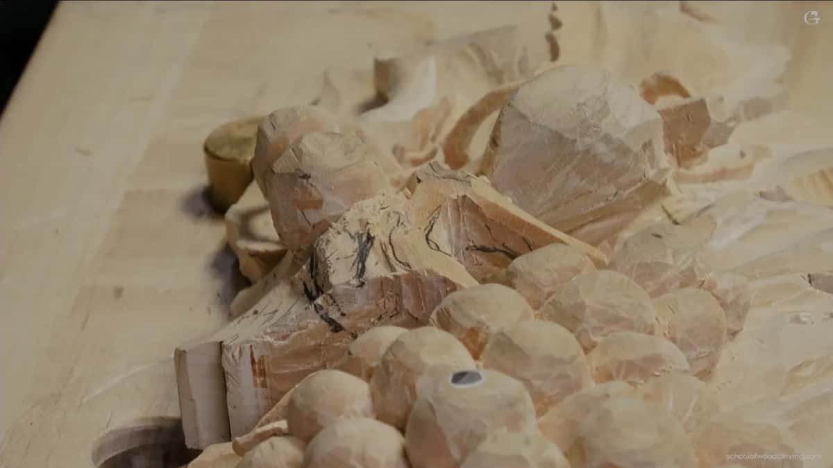 Side view showing how much of the two inch board is actually being used