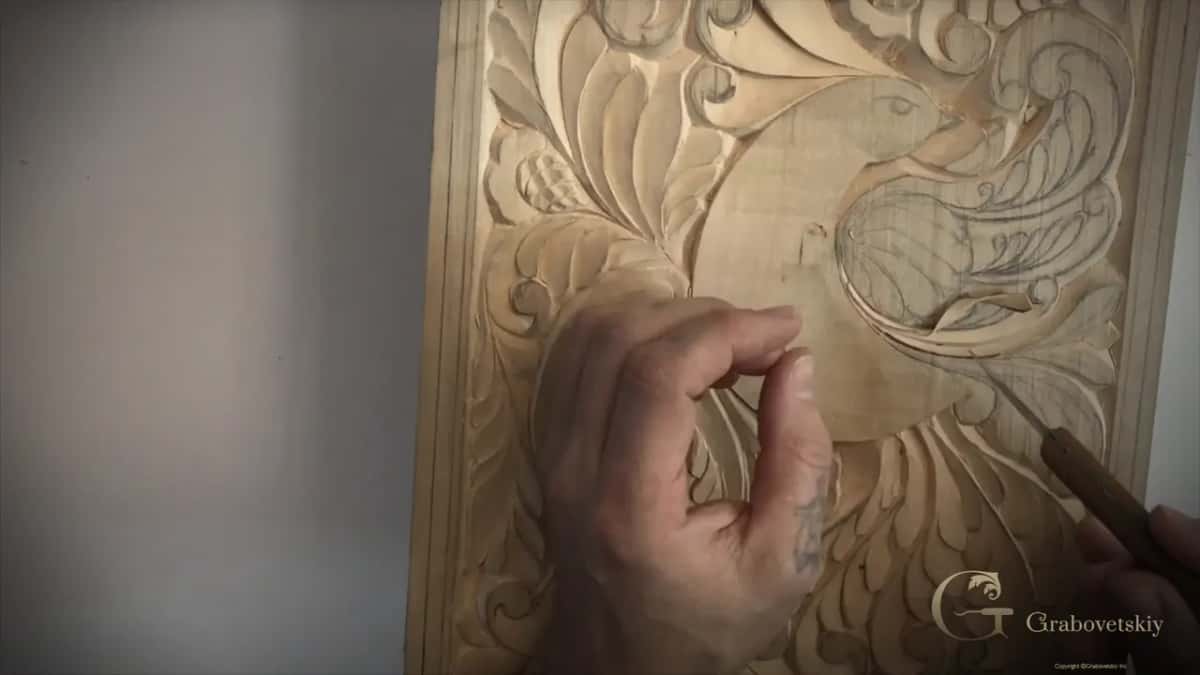 One long chip lifted whole off end grain, which tells you the edge is still sharp enough.