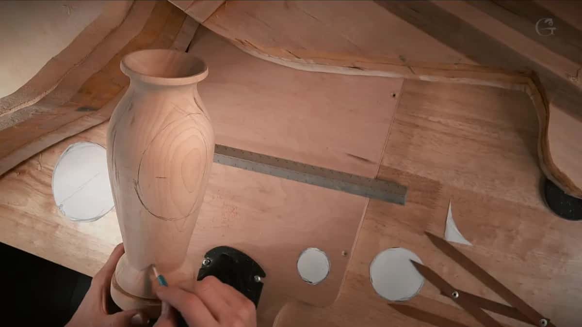 Drawing the first stem