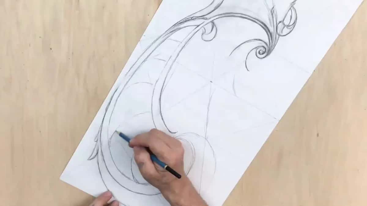 Pencil ring going in