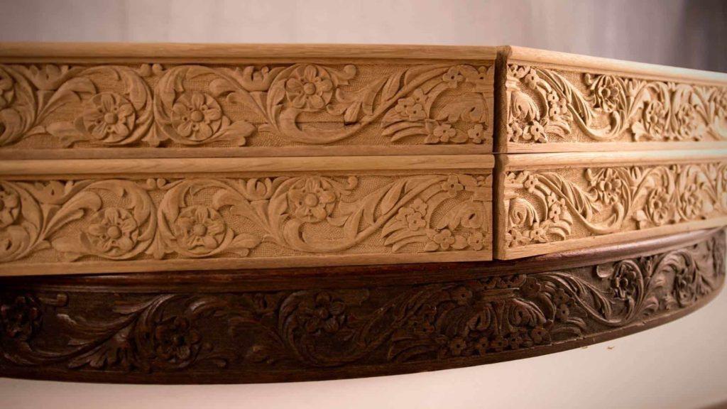 Carving Dining Table Apron