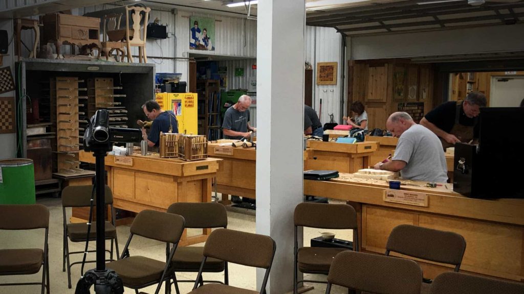 Marc Adams School of Woodworking 2017 Grabovetskiy Class of Woodcarving