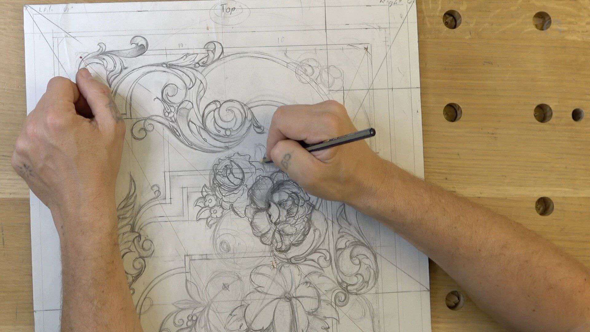 Learning How to Draw What You Intend to  Carve -Marc Adams