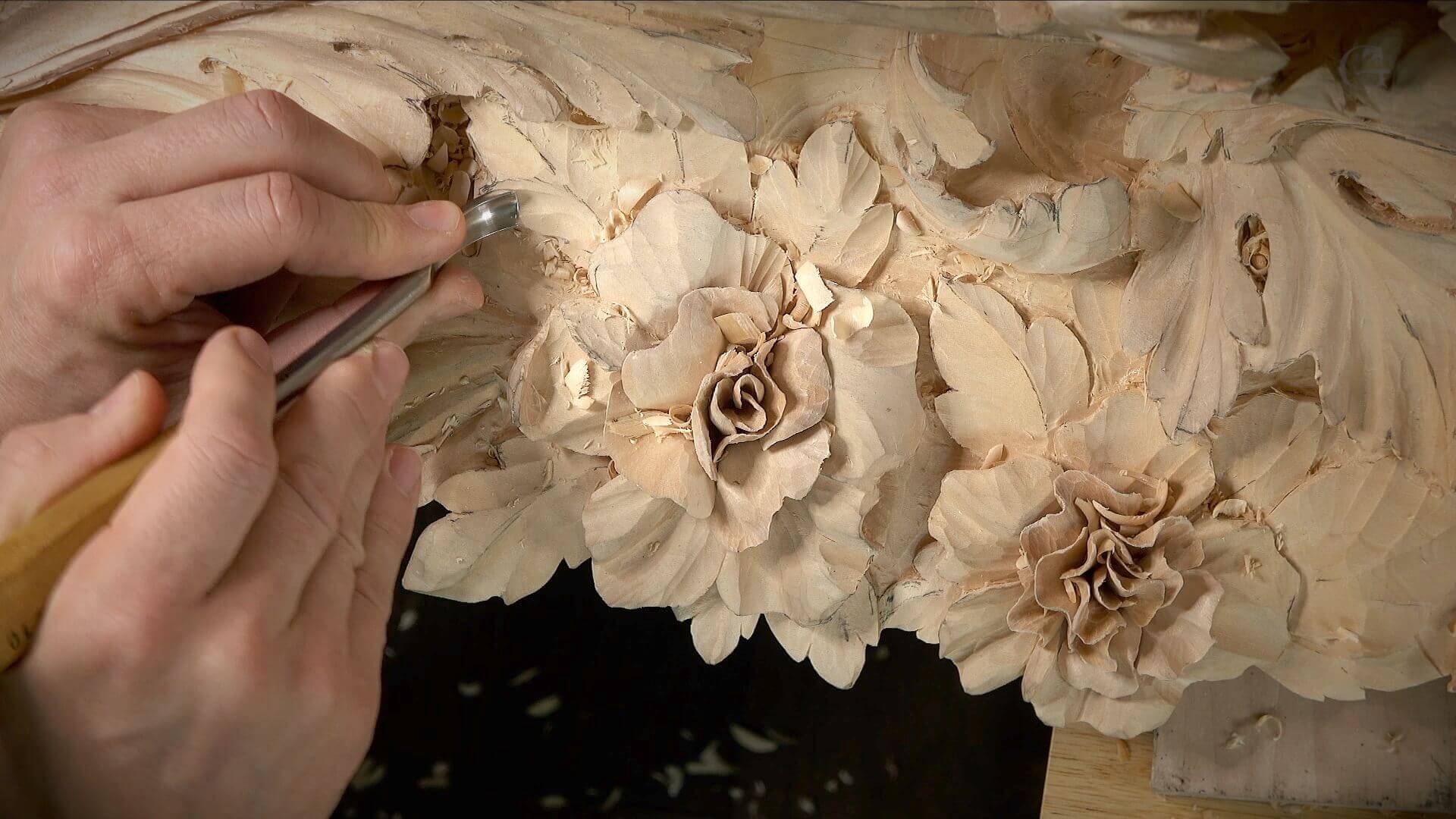 Whittling a Flower Out of Wood - Easy Wood Carving Project 