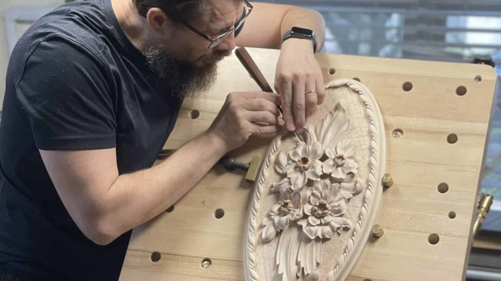 How to transfer a pattern from paper to wood for wood carving