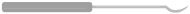 Alt text: A wood carving tool, specifically a gouge, resting on a workbench, perfect for beginners learning at wood carving classes and lessons.